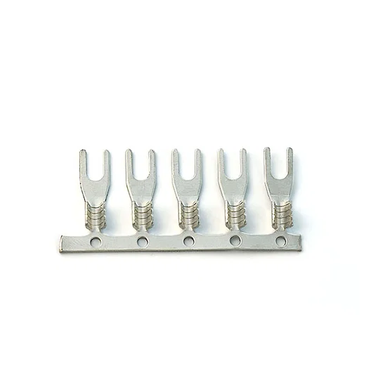 Bakır İzolesiz Çatal Terminaller - Tel Terminalleri ve Konnektörleri