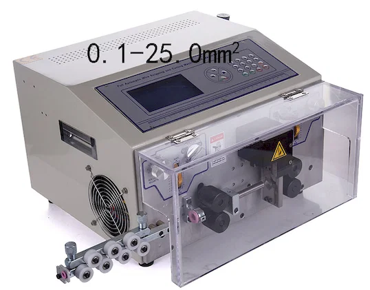 Ağır Hizmet Tipi Tel Soyma Kesme Makinesi WPM-MAX2-25 25mm2 - Otomatik Kablo Soyma Makinesi